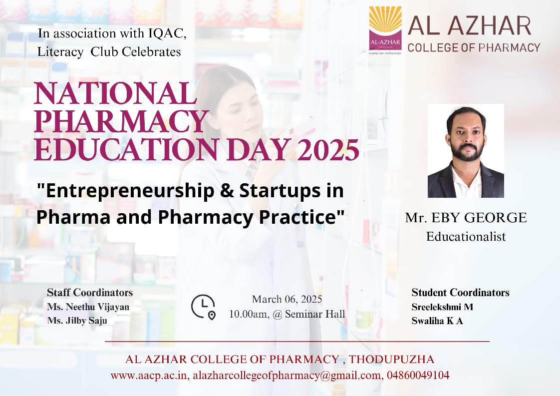 National Pharmacy Education Day 2025