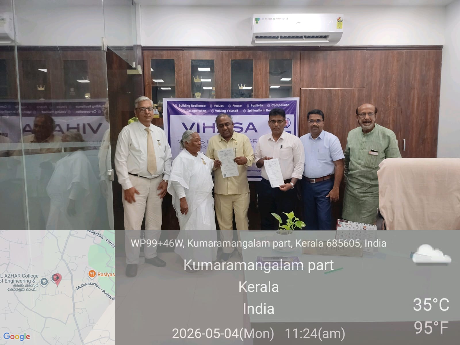 officially signed a MoU with Brahmakumaris Ishwara Vishwa Vidyalaya