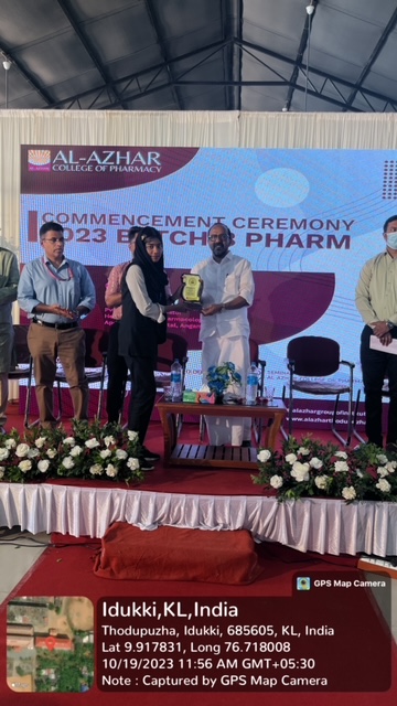 students receiving awards for academic excellence